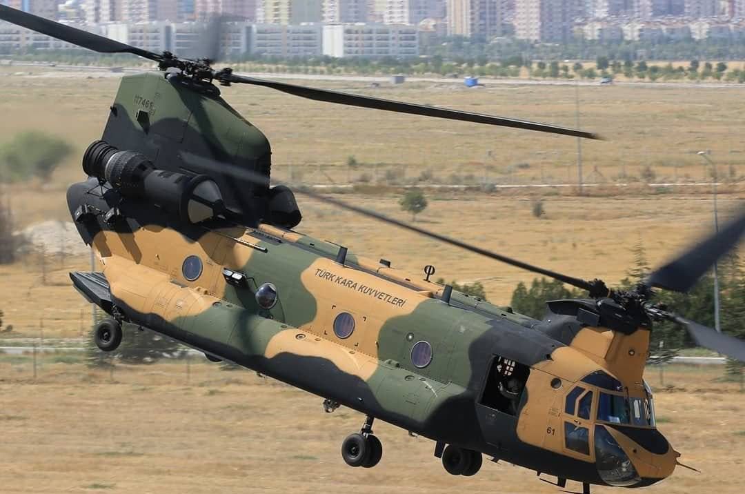 Ankara’da CH-47 Helikopteri Eğitim Uçuşunda Kaza Yaptı