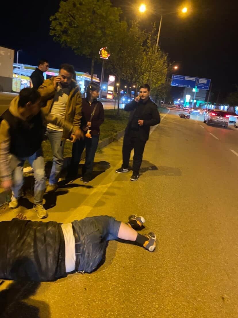 Bursa’da motosiklet kazası: 1 ağır yaralı