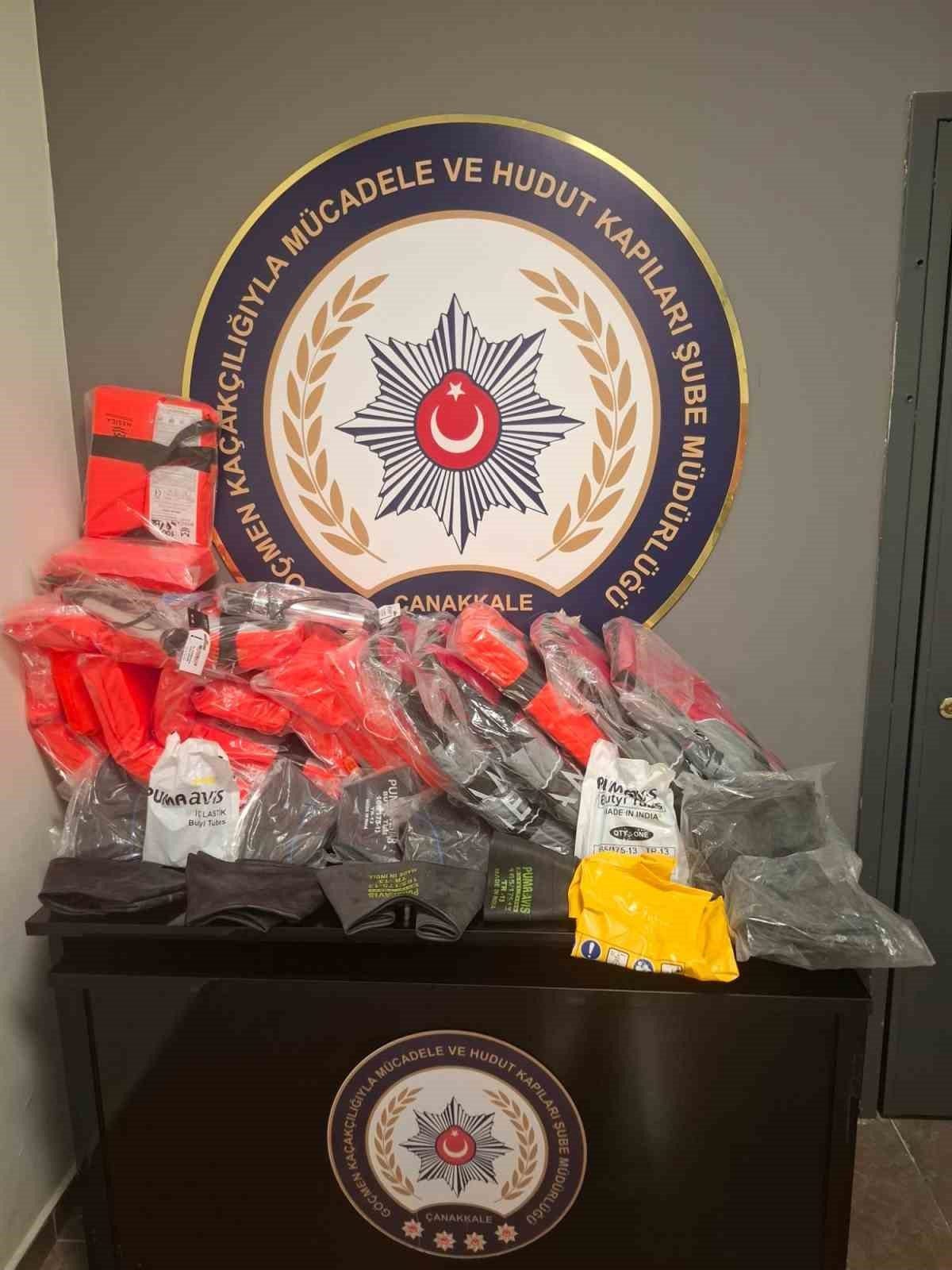 Çanakkale’de 30 kaçak göçmen yakalandı, 1 organizatör tutuklandı