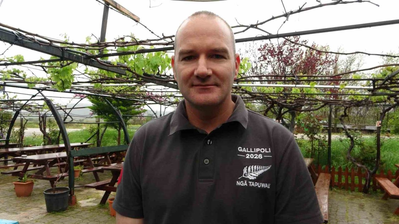 Yeni Zelandalı Yarbay Yardley: “(Çanakkale) Burada olmak beni çok onurlandırıyor”