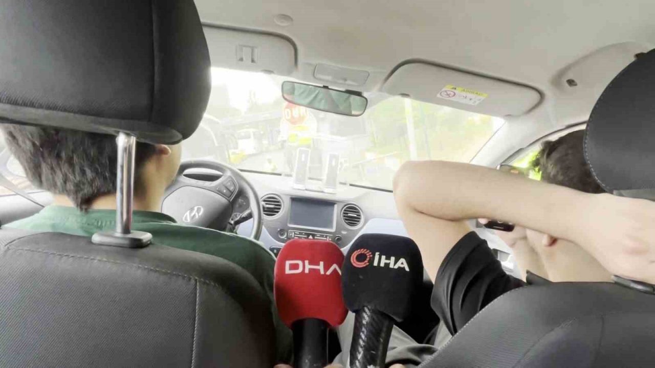 15 Temmuz Demokrasi Otogarı’nda yolculara emniyet kemerinin önemi simülasyon aracı ile anlatıldı