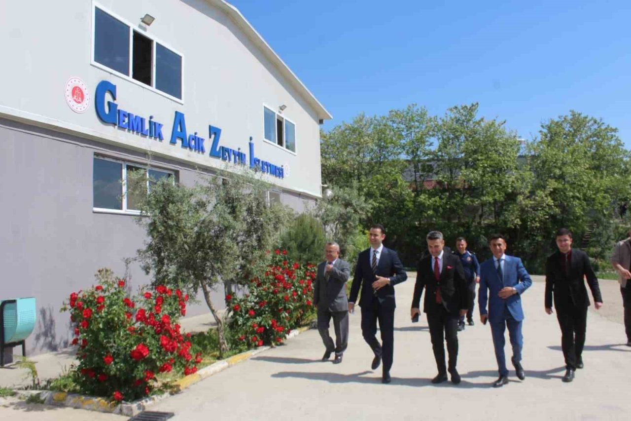 Adalet Bakanlığı heyetinden Gemlik Ceza İnfaz Kurumu’na ziyaret