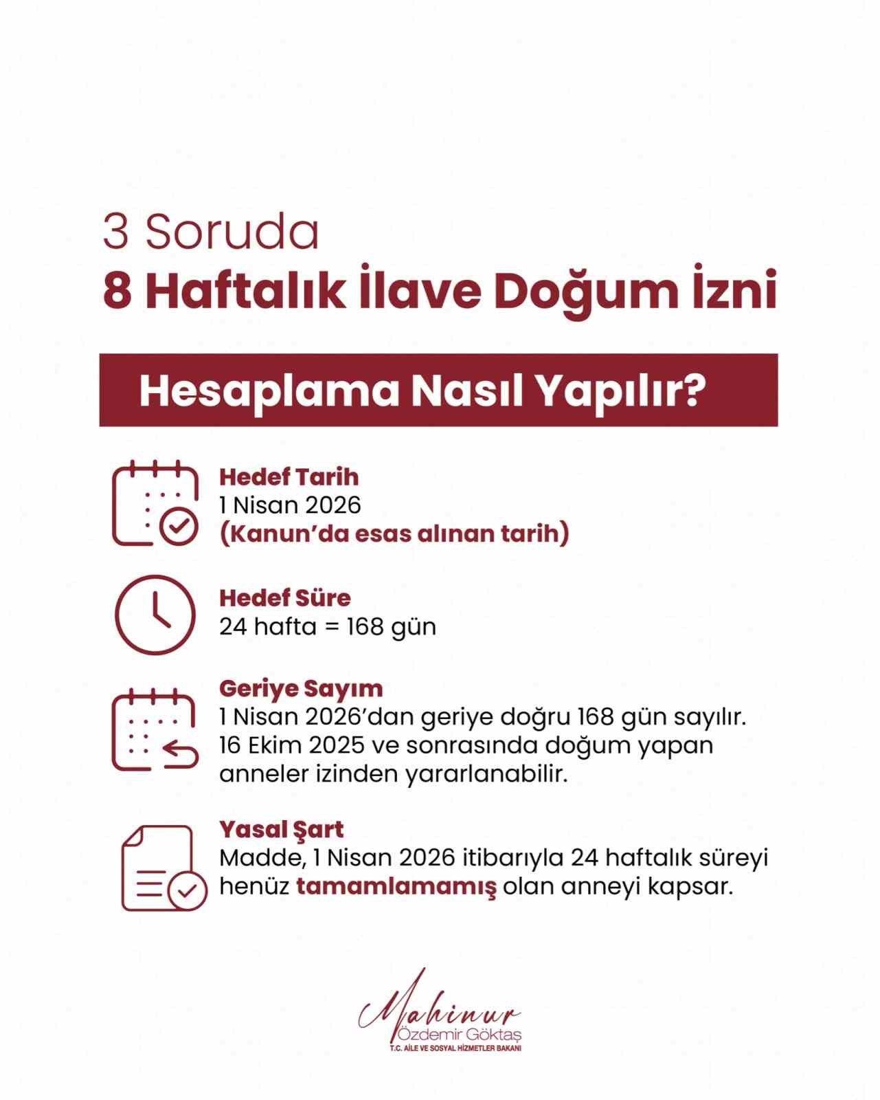 Bakan Göktaş: “Her şartta annelerimizi desteklemeye devam edeceğiz”