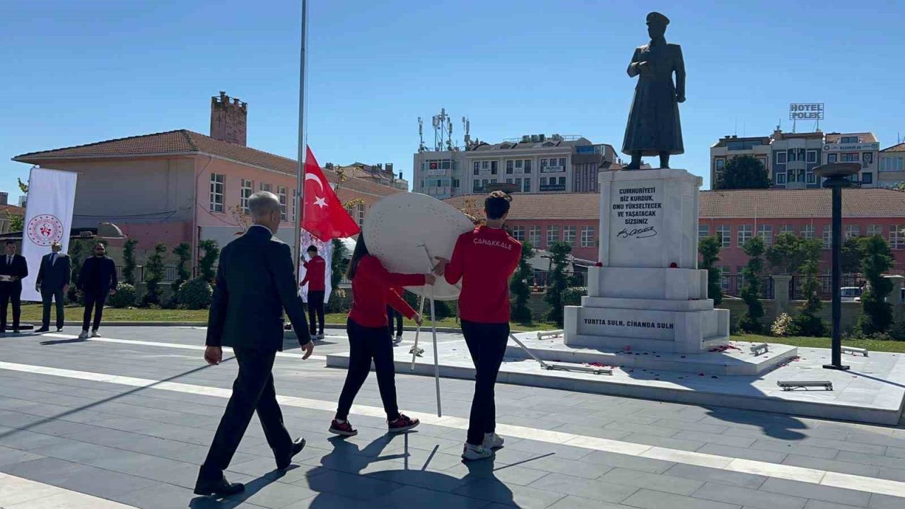 Çanakkale’de 19 Mayıs coşkusu