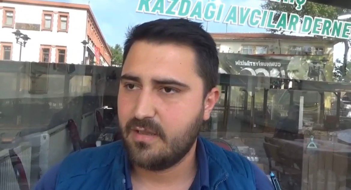Çanakkale’de yavru karaca görüntülendi