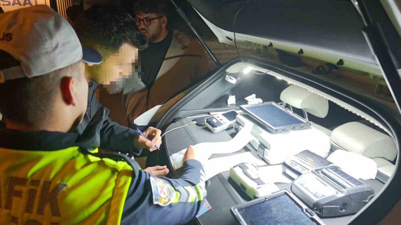 “Hiç kullanmadım” dedi, egzozdan men oldu