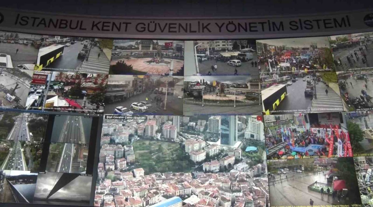 İstanbul’da 1 Mayıs önlemleri: 35 bin kameralı takip