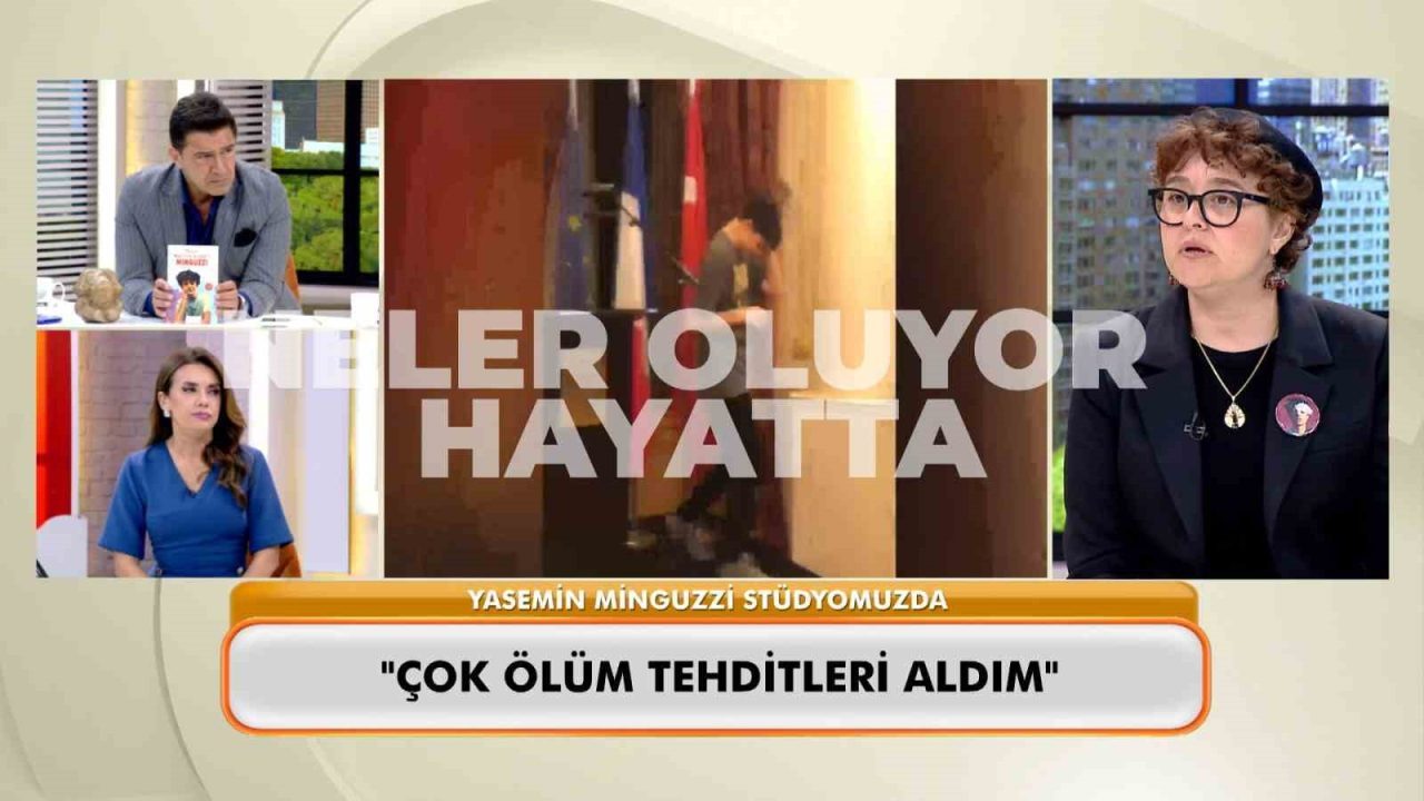 Yasemin Minguzzi, “Neler Oluyor Hayatta” programına konuk oldu