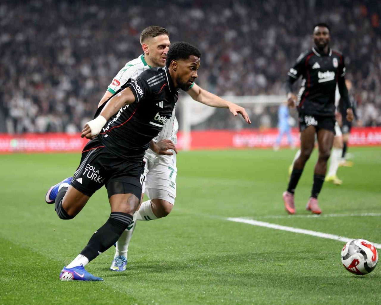 Ziraat Türkiye Kupası: Beşiktaş: 0 – Konyaspor: 0 (İlk yarı)