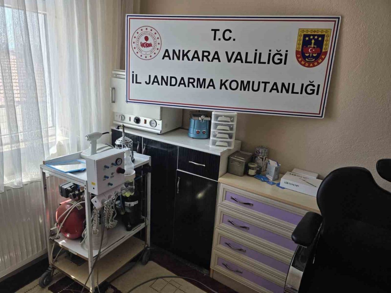 Ankara’da sahte diş doktoruna operasyon