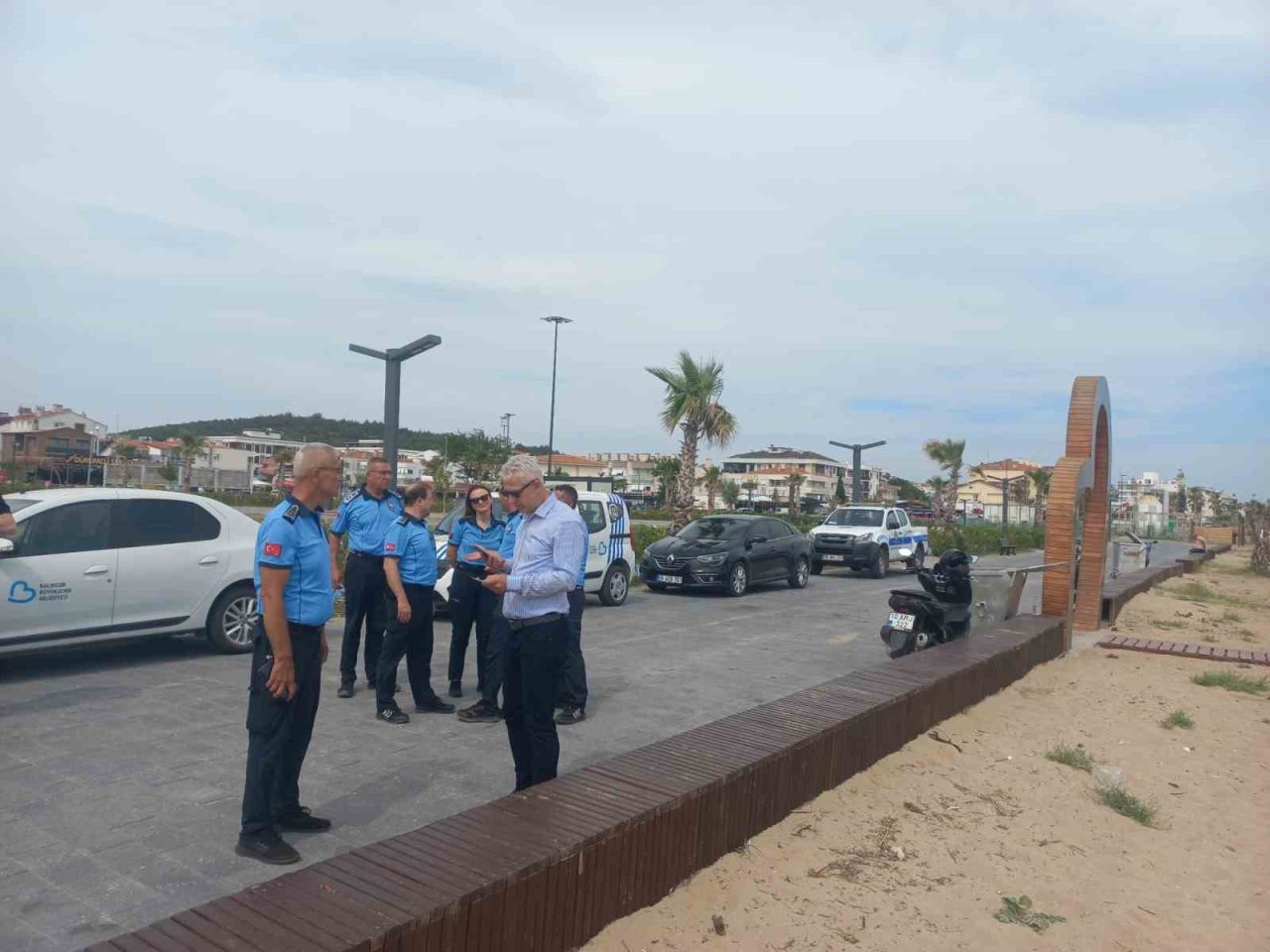 Balıkesir Büyükşehir Belediyesi’nden Sarımsaklı Plajı’nda sı