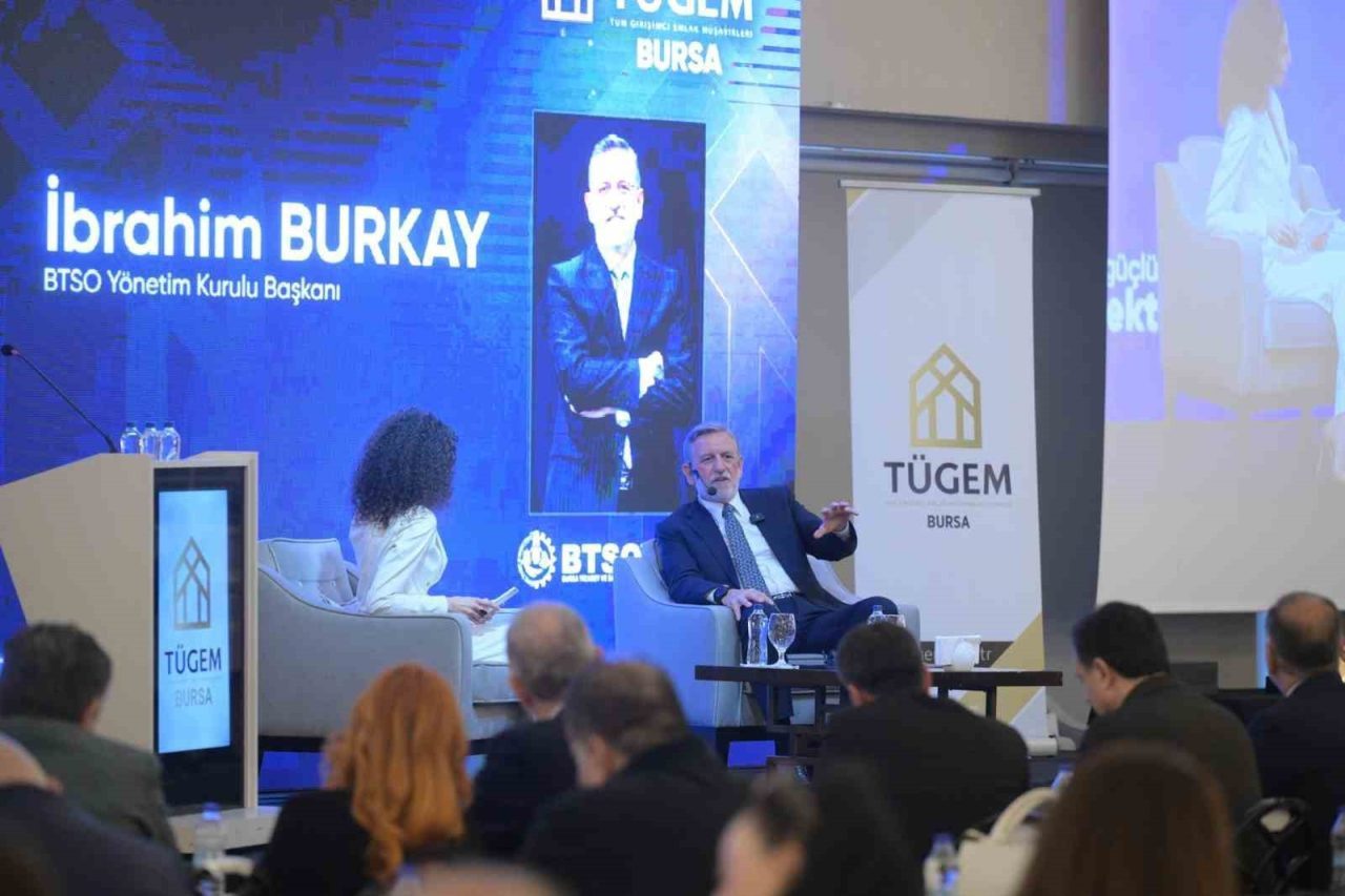 BTSO Yönetim Kurulu Başkanı Burkay TÜGEM Bursa üyeleriyle bu