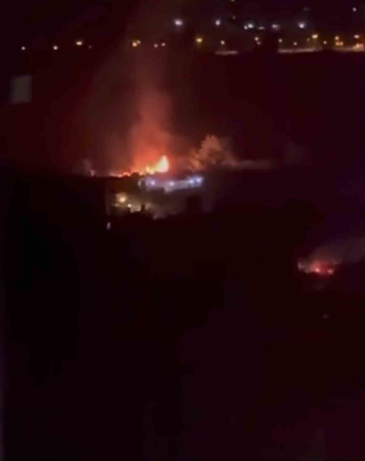 Bursa’da bağ evi alevlere teslim oldu