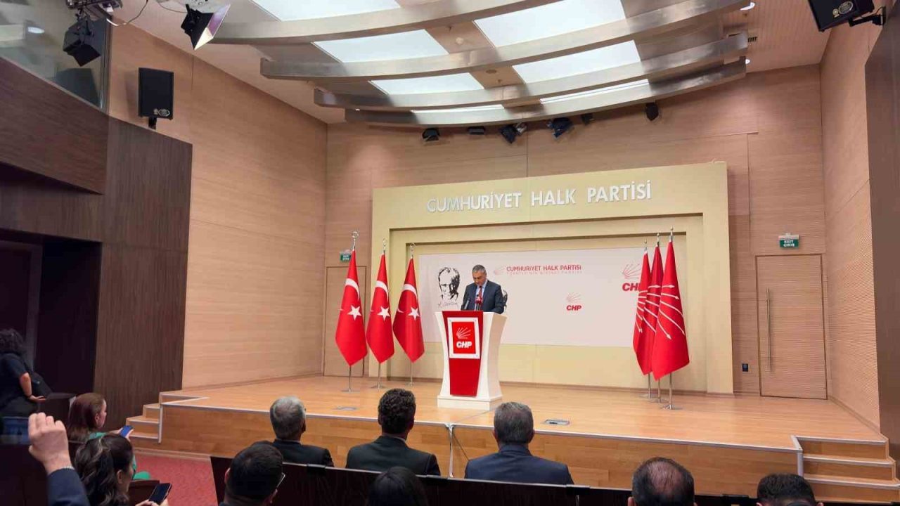 CHP Sözcüsü Sarı: “Kurultayı reddeden bir anlayış içinde olmadığımızı değerlendiriyorum”
