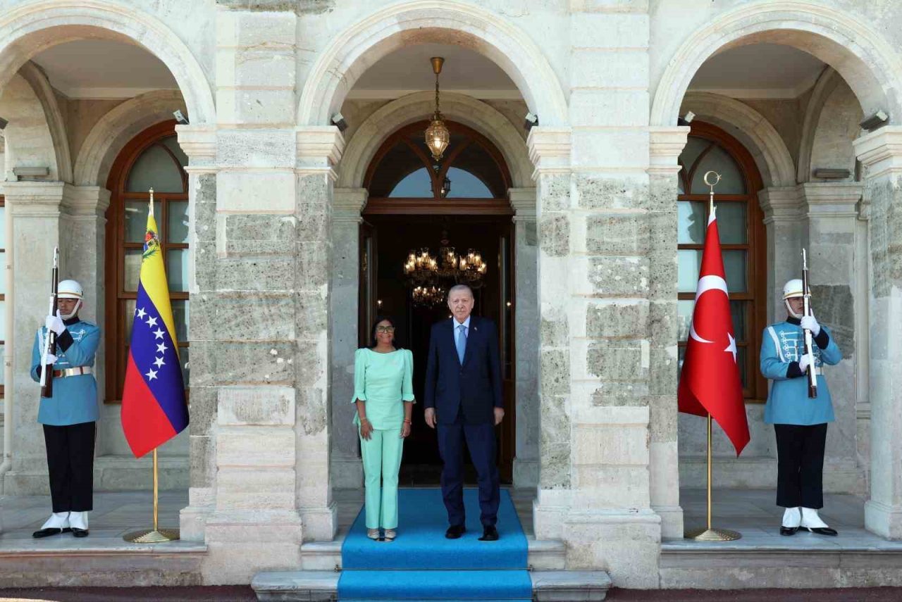 Cumhurbaşkanı Erdoğan, Venezuela Cumhurbaşkanı Vek