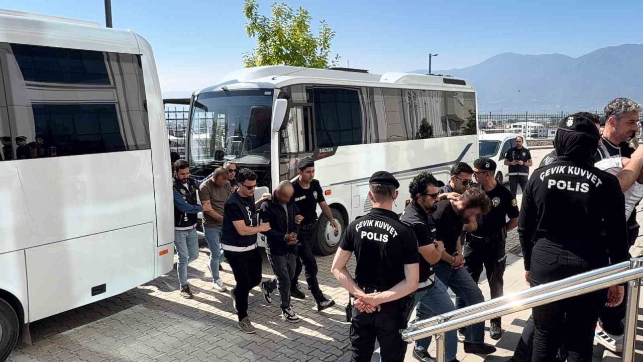 Hava destekli operasyonun ardından 23 şüpheli adli