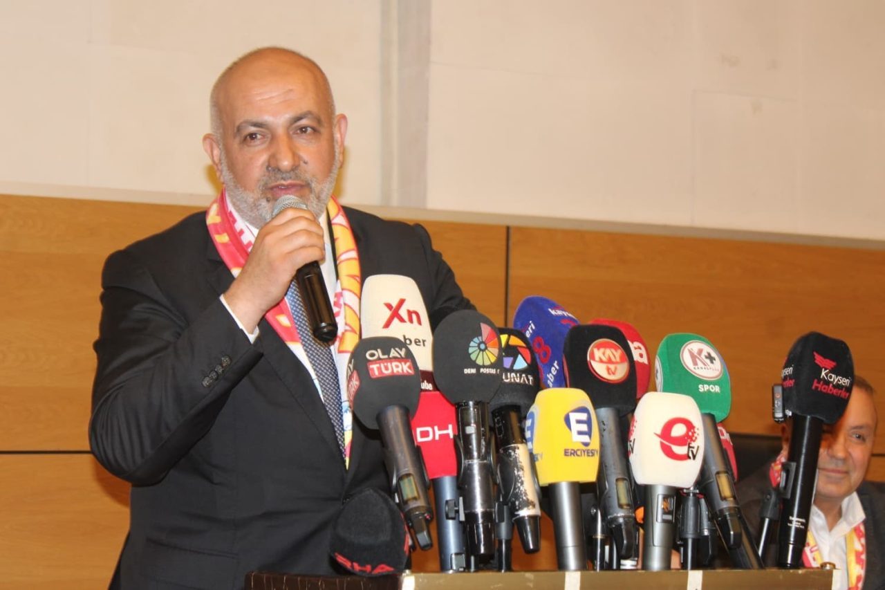 Kayserispor’da yapılan Olağanüstü Genel Kurul’da başkanlığa 