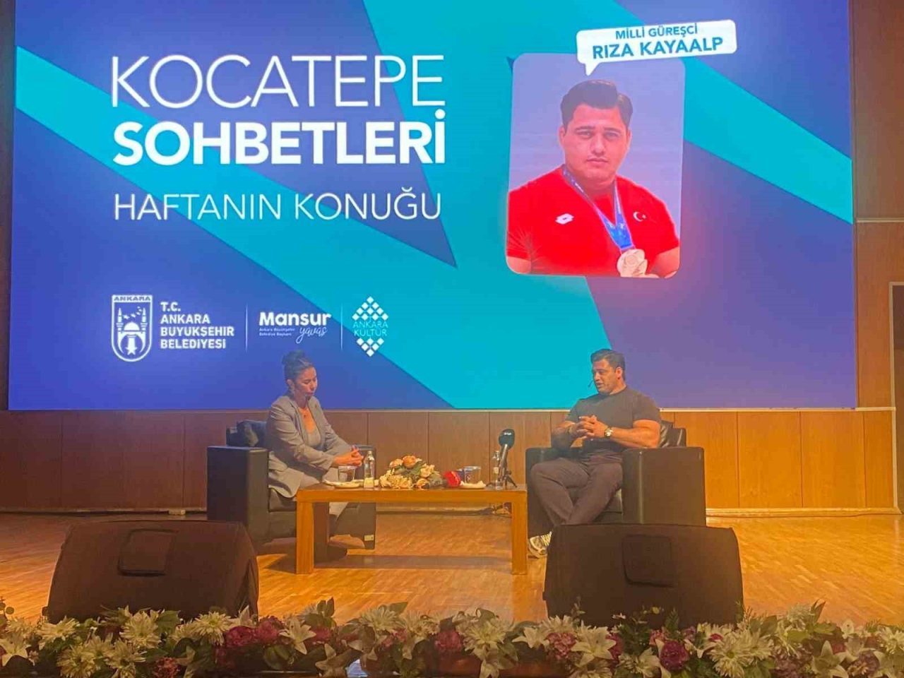 Rıza Kayaalp: “Bir sporcuda bir yetenek varsa onu 